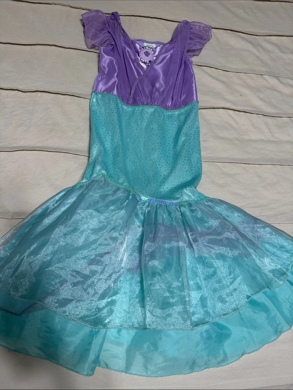 Disney Purple and Aqua Mermaid Dress Costume